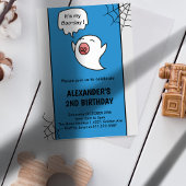 Invitations de 2e anniversaire d'Halloween Livres 