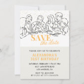 Invitations de 31e anniversaire Enregistrer la dat (Devant)