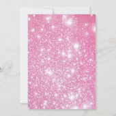 Invitations de 40e anniversaire Rose Gold Elegant  (Dos)