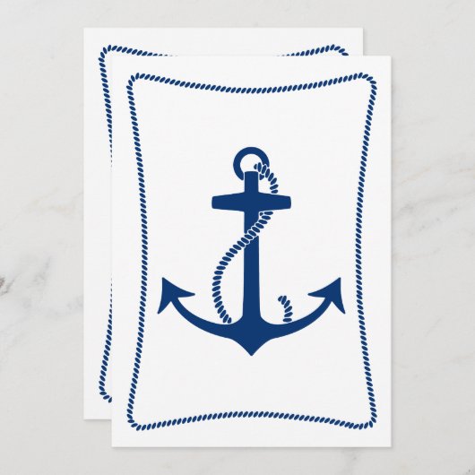 Invitations de Ancres (Devant / Derrière)