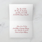 Invitations de Anti-Intimidation de campagne (Intérieur)