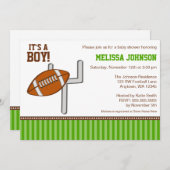 Invitations de baby-foot (Devant / Derrière)