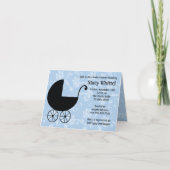 Invitations de baby shower (Devant)