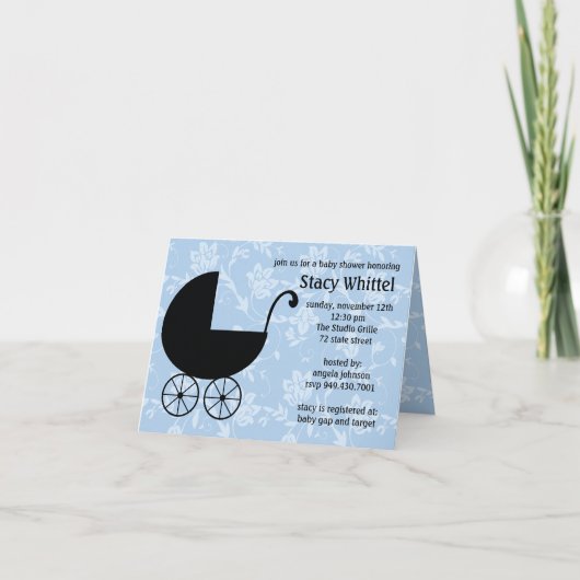 Invitations de baby shower (Devant)