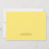 Invitations de baby shower d'amis de forêt de (Dos)