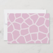 Invitations de baby shower d'animaux de Cocalo (Dos)