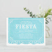 Invitations de baby shower de fiesta (Debout devant)