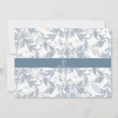 Invitations de baby shower de hibou pour des (Dos)