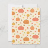 Invitations de baby shower de poussette de chariot (Dos)