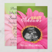 Invitations de baby shower d'ultrason de "enfant (Devant / Derrière)