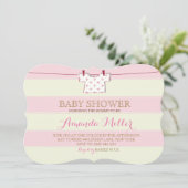 Invitations de Baby showers (Debout devant)