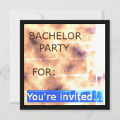 Invitations de Bachelor Party (10) (Devant)