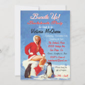 Invitations de Bachelorette de vacances vintages (Devant)