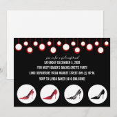 Invitations de Bachelorette Party (Devant / Derrière)