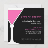 Invitations de Bachelorette Party (Dos)