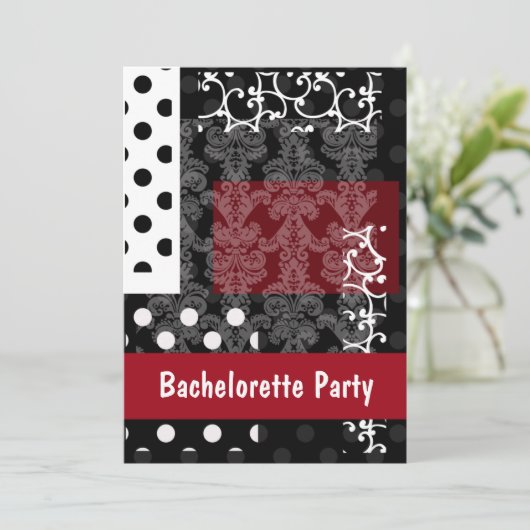 Invitations de Bachelorette Party (Debout devant)