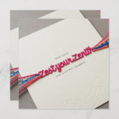 Invitations de Bachelorette Party (Devant / Derrière)