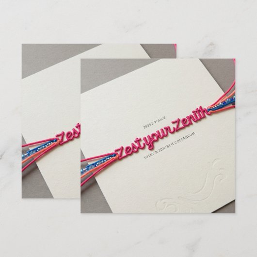 Invitations de Bachelorette Party (Devant / Derrière)