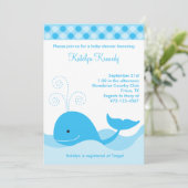 Invitations de baleines bleues (Debout devant)