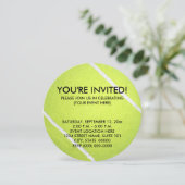 Invitations de balle de tennis (Debout devant)