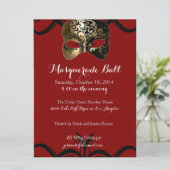 Invitations de balles masquerade (Debout devant)