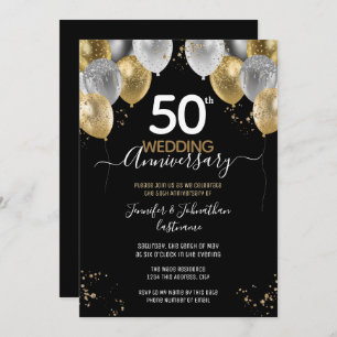 Invitations de ballons d'or du 50e anniversaire