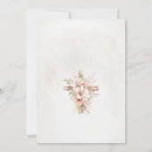 Invitations de baptême avec des illustrations élég (Dos)