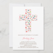 Invitations de baptême, invitations de baptême de  (Devant)