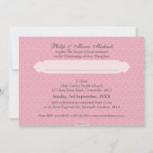 INVITATIONS DE BAPTÊME : : vivats 8L (Dos)