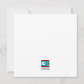 Invitations de base-ball Red Birthday (Dos)