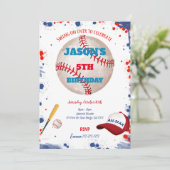 Invitations de baseball (Debout devant)