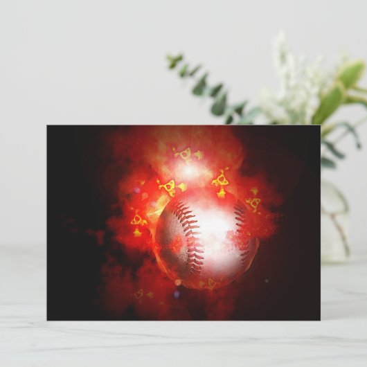 Invitations de baseball (Debout devant)