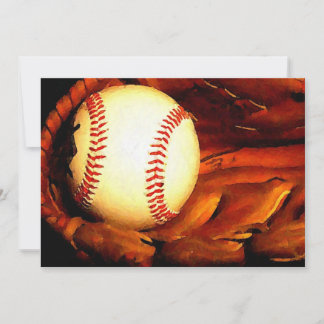 Invitations de baseball