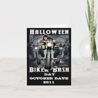 INVITATIONS DE BASH BIKER