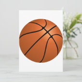Invitations de basket-ball (Debout devant)