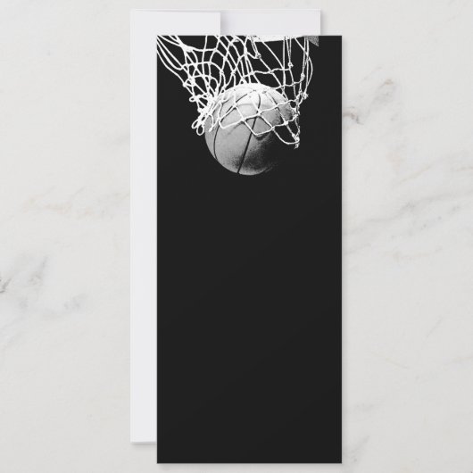Invitations de basket-ball - Basketball / Invitati (Devant)