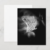 Invitations de Basketball - Invitations de Basketb (Devant / Derrière)