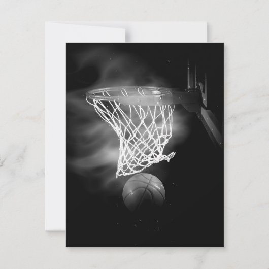 Invitations de basketball - Invites de basketball  (Devant)