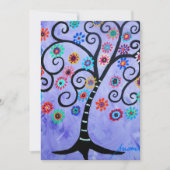 INVITATIONS DE BAT MITZVAH DE BAR PAR PRISARDS (Devant)