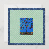 Invitations de Bat mitzvah de barre (Dos)