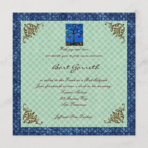 Invitations de Bat mitzvah de barre