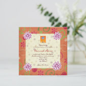 Invitations de bat mitzvah de barre par Prisarts (Debout devant)