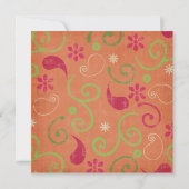 Invitations de bat mitzvah de barre par Prisarts (Dos)