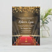 Invitations de Bat mitzvah de Red Carpet Star Holl (Debout devant)