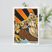 invitations de bateau pirate (Debout devant)