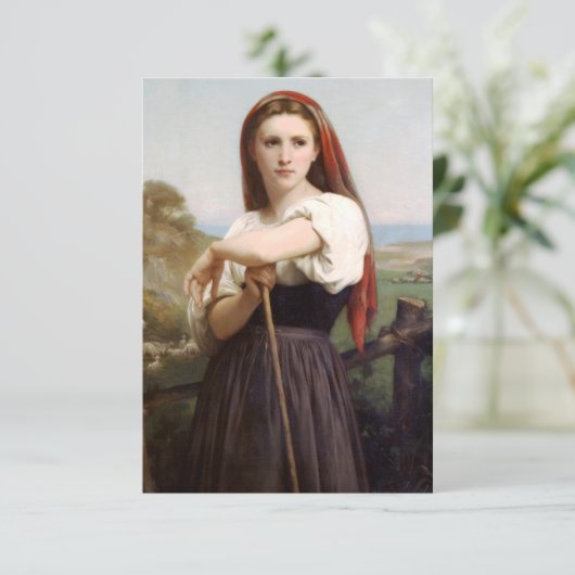Invitations de bergers Bouguereau (Debout devant)