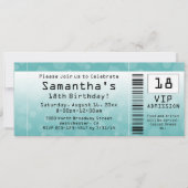 Invitations de billets BlueGreen (Devant)