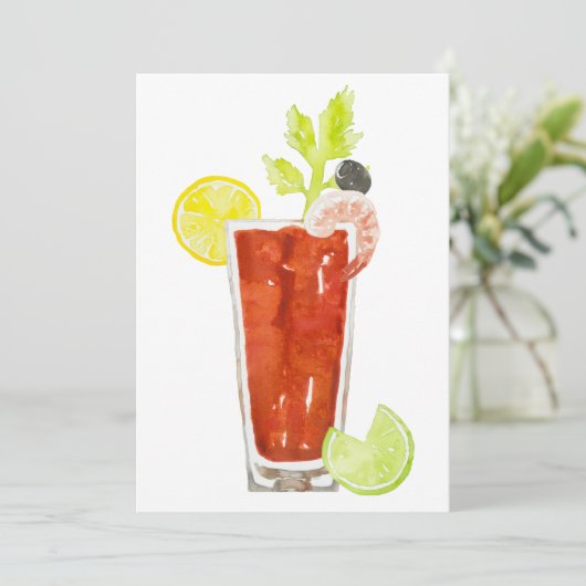 Invitations de Bloody Mary (Debout devant)