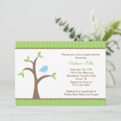 Invitations de Bluebird dans l'arbre (Debout devant)