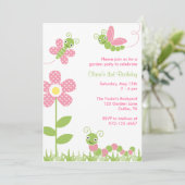 Invitations de bogues de jardin mignons (Debout devant)